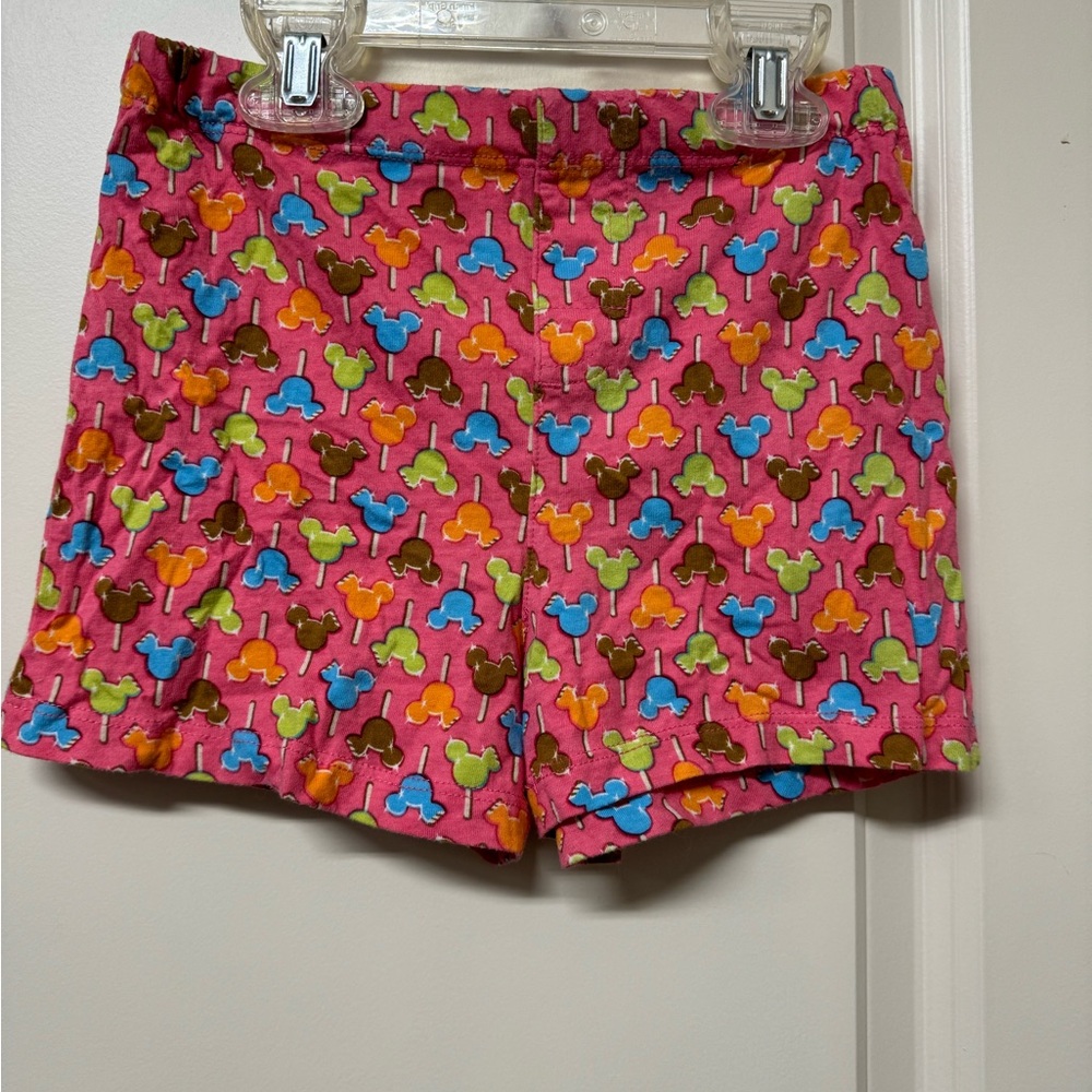 EUC Disney Parks Mickey Ice Cream Bar Bike Shorts